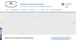 Desktop Screenshot of capitalchoicecounselling.com
